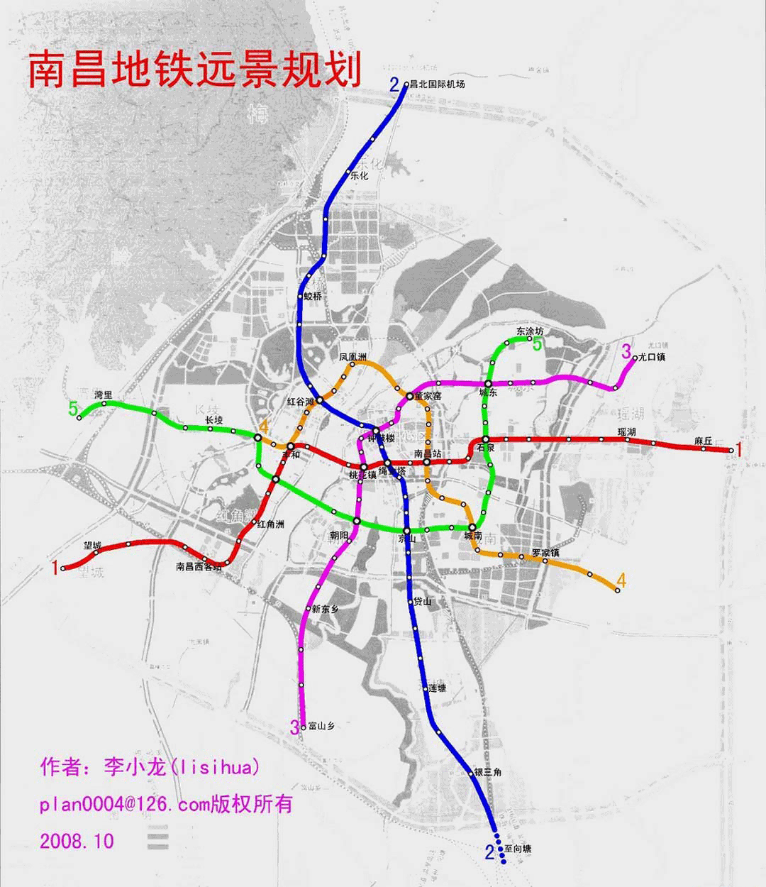 南昌地铁线路图|平面|其他平面|未知的米米 - 原创作品 - 站酷 (ZCOOL)