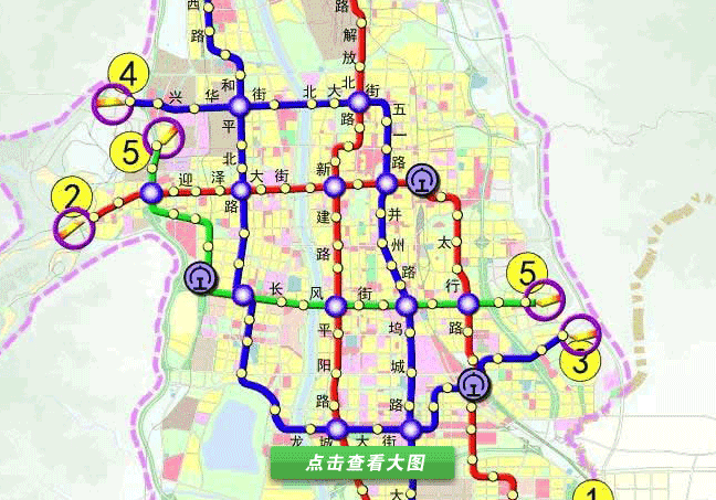 太原地铁规划线路