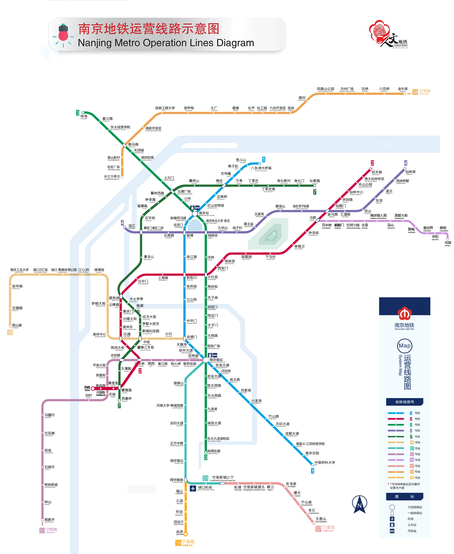 南京南站地铁平面图图片