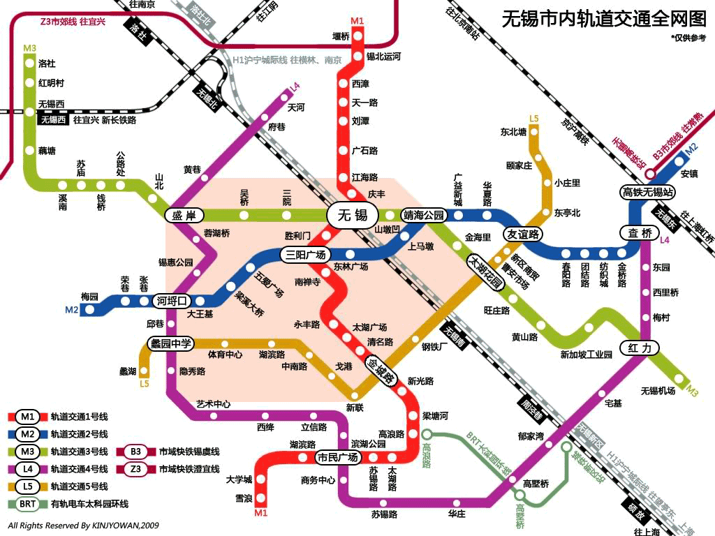 地鐵5號線 蠡湖 蠡園中學站 體育中心 湖濱路 中南路 戈港 新聯 人民